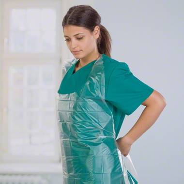 Transparent single use apron-Folitex®