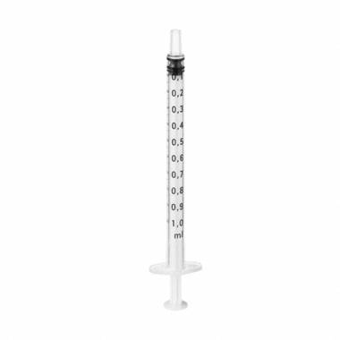 Fine Dosage Syringe, 1ml, 3-piece-Omnifix®-F Solo