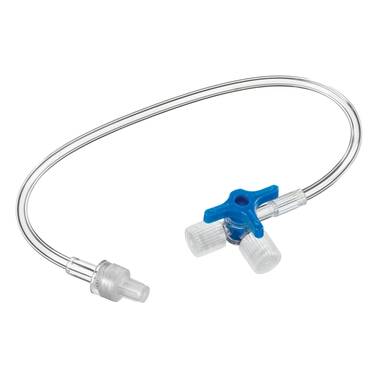 Discofix® -3, Three-way Stopcocks with Connection Tubing, 1.2<br/>x 2.2 Stopcock Systems for Infusion Therapy-Discofix® -3, Three-way Stopcocks with Connection Tubing, 1.2 x 2.2