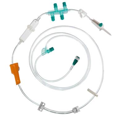 mit 5 nadelfreien Ventilen-Cyto-Set® Infusomat® Space