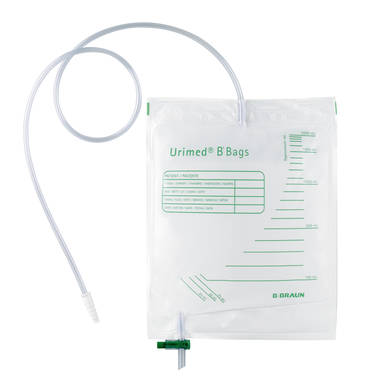 Drainable urine collecting bag-Urimed® B'Bags