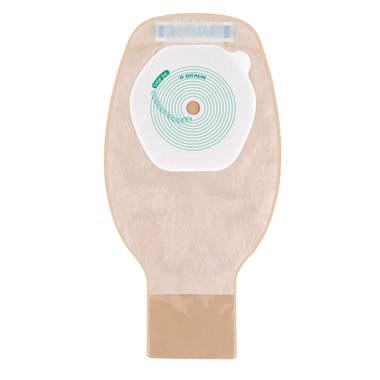 Skin side drainable pouch filter  beige-Proxima® Plus Drainable