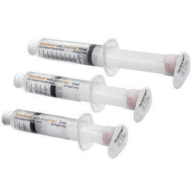 Normal Saline Flush Syringe with Integrated SwabCap®-Omniflush® with SwabCap®