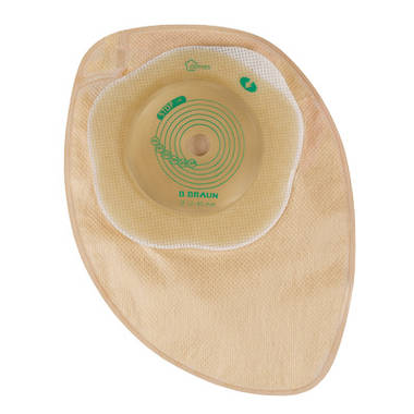 1-piece closed convex pouch, external side-Flexima® Midi