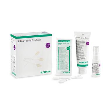 Swabs, Cream, Film Spray-Askina® Barrier Film Range