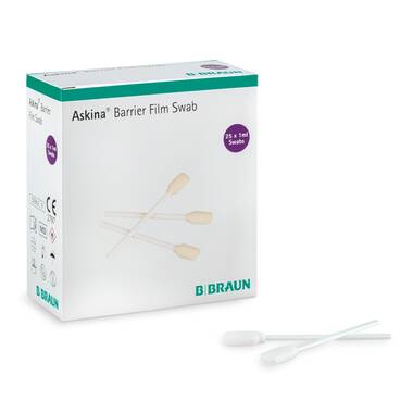 Swabs with packaging-Askina® Barrier Film Swabs Box & Single