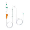 Dedicated IV administration set for standard infusion-Infusomat® Space Line SafeSet