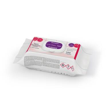 100 disinfectant tissues-Meliseptol® acute Wipes