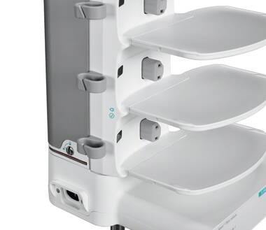 Central wired interface for an individual patient bed-Spaceplus Data Module