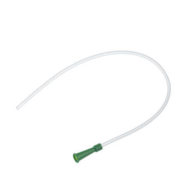 Flexible and Long Tube used to Remove Respiratory Secretions from the Airway-Suction Catheter Standard Central Openin