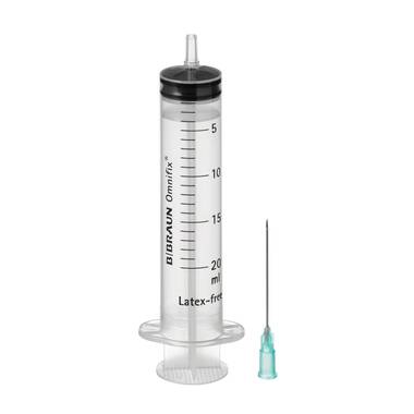 Single Use Syringe with mounted needle-Omnifix® Duo 20 ml