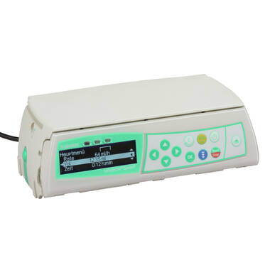 Volumetrische Infusionspumpe der Generation Space® für eine Infusionstherapie mit Intrafix® Schwerkraftleitung-Infusomat® Space P