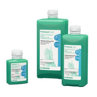 Gruppe 100ml, 500ml, 1000ml-Promanum® pure