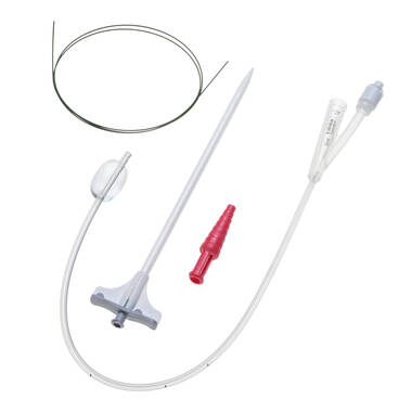 Suprapubic Catheterization-Cystofix® balloon replacement dilation