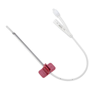 Balloon deflated, FR12/40,12 CM-CYSTOFIX SET BALLOON SET RTU