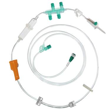mit 5 nadelfreien Ventilen-Cyto-Set® Infusomat® Space