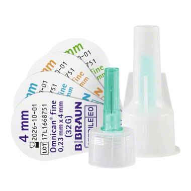 32 G, glued version-Omnican® fine