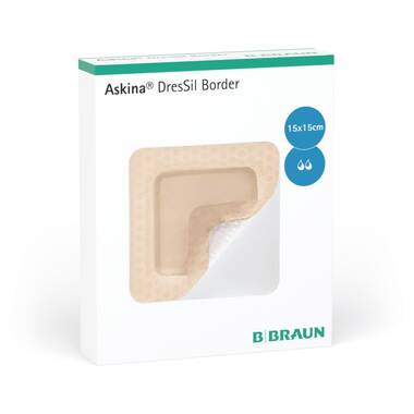 Packaging picture-Askina® DresSil Border 15x15 cm 10 pcs