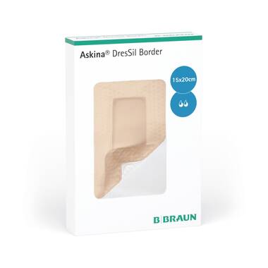 Packaging picture-Askina® DresSil Border 15x20 cm