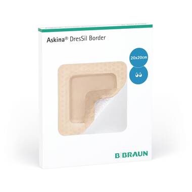 Packaging picture-Askina® DresSil Border 20x20 cm