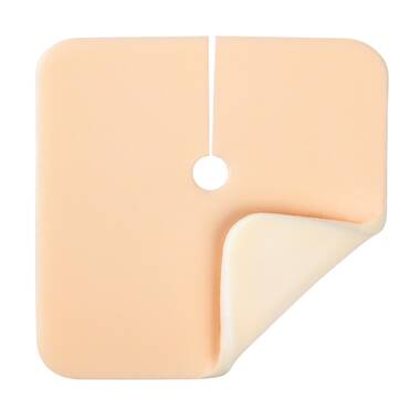 Upgrade Askina, with corner, wound foam dressing, white background-Askina® Trachea