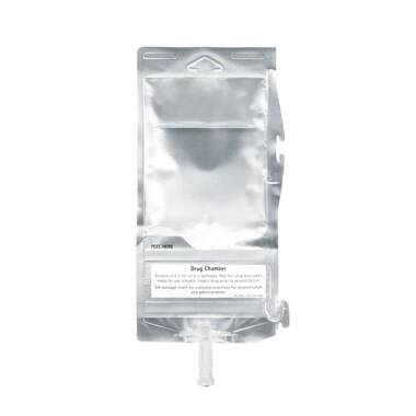 IV bag - sealed - front view-DUPLEX® Two-Chamber IV Bag