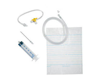 diagnosis and drainage of liquid and gas accumulation-Pleurofix® No. 1